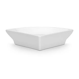 Bļodiņu komplekts koka statīvā 4 gab. 31x21x3,8 cm (porcelāns)