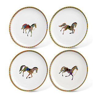 4 šķīvju komplekts ZIRGS 20 cm (porcelāns)