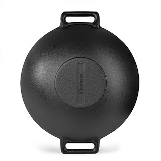 Čuguna Wok panna ar vāku 30,6 x8 сm/3,1 l