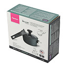 Saucepan BRILLIANT 16x7.5 cm / 1.3 LTR with detachable handle and glass lid (aluminum with non-stick coating)