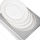 Set of porcelain plates 27 cm / 4 pcs Nice