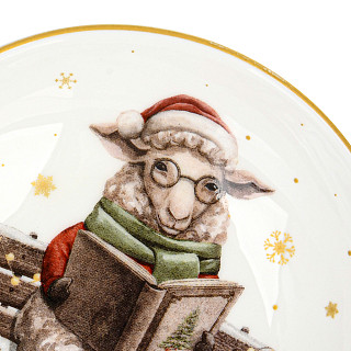 Šķīvis MIRACLE 10 cm (jaunais kaula porcelāns)