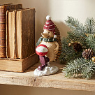 Figurine "Hedgehog with a ball" 6.5х4.5х10 cm (polyresin)