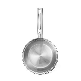 Saucepan FELINA 14x8,5 cm / 1,1 l with glass lid (stainless steel)