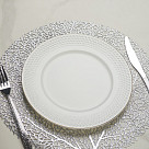 Plate set NOEMI 25 cm x 2 pcs. (bone china)