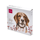 Šķīvis DOGS 14,5 cm (jaunais kaula porcelāns)
