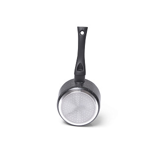 Sauce pan without lid FIORE 14x7.5 cm / 1.0 LTR with induction bottom (aluminium with non-stick coating)