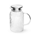 1,5 l vandens ąsotis (karščiui atsparus stiklas), art. 6587