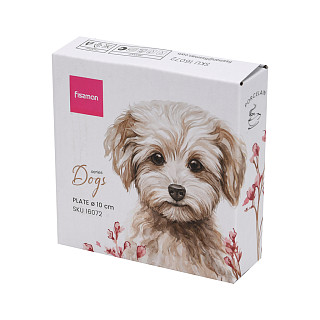 Porcelianinė lėkštelė 10 cm Dogs