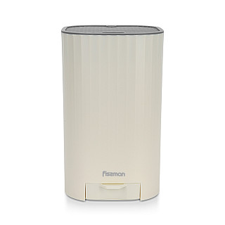 Statīvs nažu glabāšanai 14x14x23,5 cm, ar asināmo akmeni