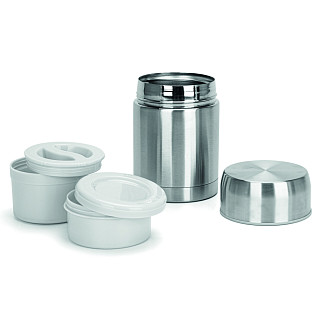 Thermos for food 700 ml in case