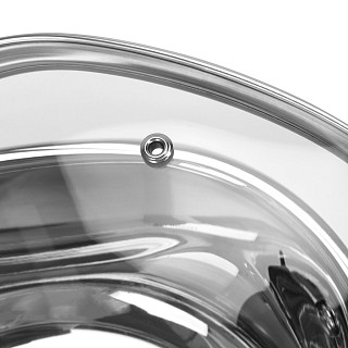 Stockpot EXCLUSIVE PRO 24x12 cm / 5.3 LTR with glass lid (stainless steel)