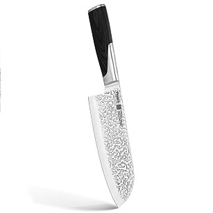 Santoku knife 19cm TIROL (steel X50Cr15MoV)
