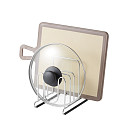 Holder for lids and boards 16x11x15.5 cm (stainless steel)