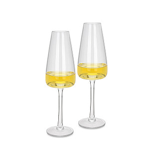 Šampano taurių rinkinys 230 ml x 2 vnt. (stiklas), art 19052