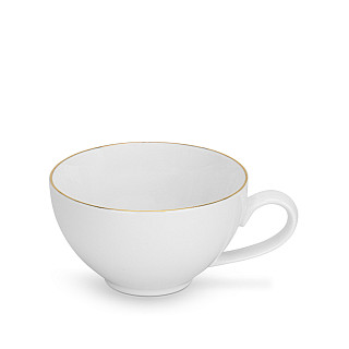 Puodeliai su lėkštutėmis 430 ml / 4 vnt Floree (porcelianas)
