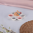 Divided egg plate EASTER 18x16 cm