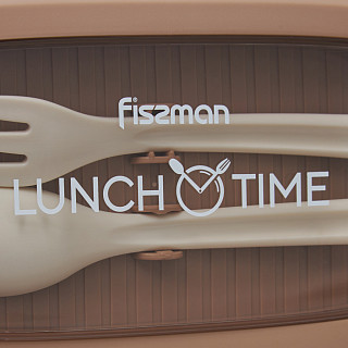 2 nodalījumu pusdienu kaste 850 ml / 19,7 х 14 х 8,2 (plastmasa)