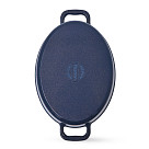 Ovāls katls LE MANS BLUE 30x11,4 cm / 4,8 L ar vāku (emaljēts čuguns)