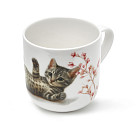 Krūze CATS 380 ml (jaunais kaula porcelāns)