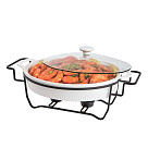 Marmīts 31 x 25,5 x 6,5 cm / 2,1 l HORECA (porcelāns)