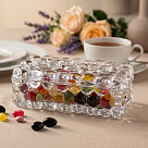 Uzglabāšanas trauks 19x10x7 cm / 330 ml ar vāku (stikls)