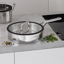 Dziļā panna FABIA 24 cm ar stikla vāku