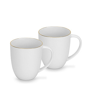 Puodelių rinkinys 400 ml / 2 vnt Floree (porcelianas)