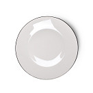 Plate ALEKSA 20 cm color white (porcelain)