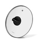 Крышка cо стальным ободкомм 24 см