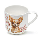 Krūze DOGS 380 ml (jaunais kaula porcelāns)