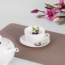 Сup CURRANT 280 ml with saucer (new bone china)