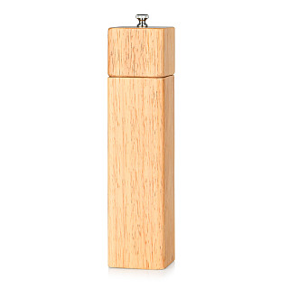 Square Salt & pepper mill 21.5x5 см (Rubber wood body with ceramic grinder)
