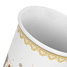 Stiklinė CHRISTMAS EVE 350 ml, aukso spalvos (naujasis kaulinis porcelianas)