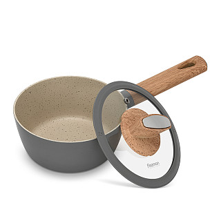 Katls ar rokturi Aria 16cm / 1,2 l ar stikla vāku Katls ar rokturi Aria 16cm / 1,2 l ar stikla vāku