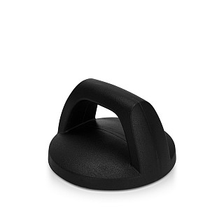 Glass lid 24 cm, black