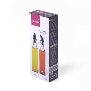 Pudeļu komplekts etiķim un eļļai 2x250 ml (stikls), art. 6516