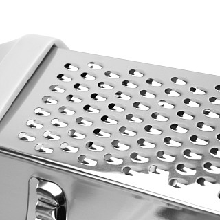 Grater 24cm six-sided (stainless steel + plastic)