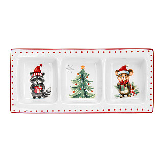 Divided plate 32х14.3 cm