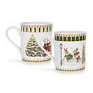 Krūžu komplekts MIRACLE 360 ml, 2 gab. (jaunais kaula porcelāns)