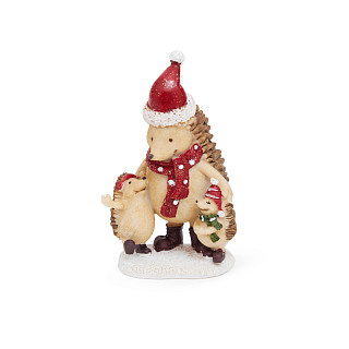 Figurine "Hedgehog family" 6х5,5х10,5 cm (polyresin)