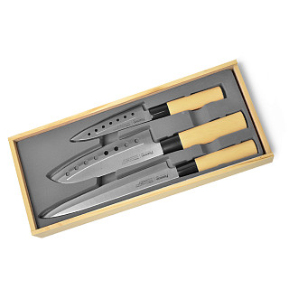 3 nažu komplekts KATANA (nerūsējošais tērauds) 3 nažu komplekts KATANA (nerūsējošais tērauds)