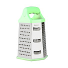 Grater 24cm six-sided (stainless steel + plastic)