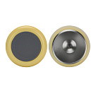 Double wall vacuum flask 800 ml yellow (stainless steel), art. 9865