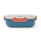 3-compartment lunch box 850 ml / 21.5 × 14.5 × 7 cm (plastic)