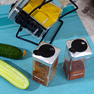 Condiment set 7 pcs (glass), art. 6434