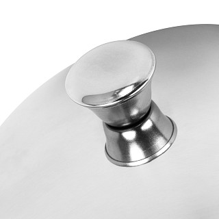 Milk jug with lid 600 ml (stainless steel), art. 5249