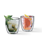 Set of 2 Double Wall Glasses 80 ml (Borosilicate Glass)