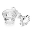 Tealight and taper candle holder 8.5х21.5 cm (glass)