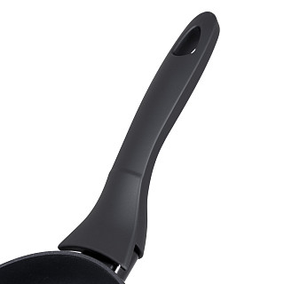 Deep frying pan Velia 24x6.5 cm with induction bottom (aluminium with non-stick coating)